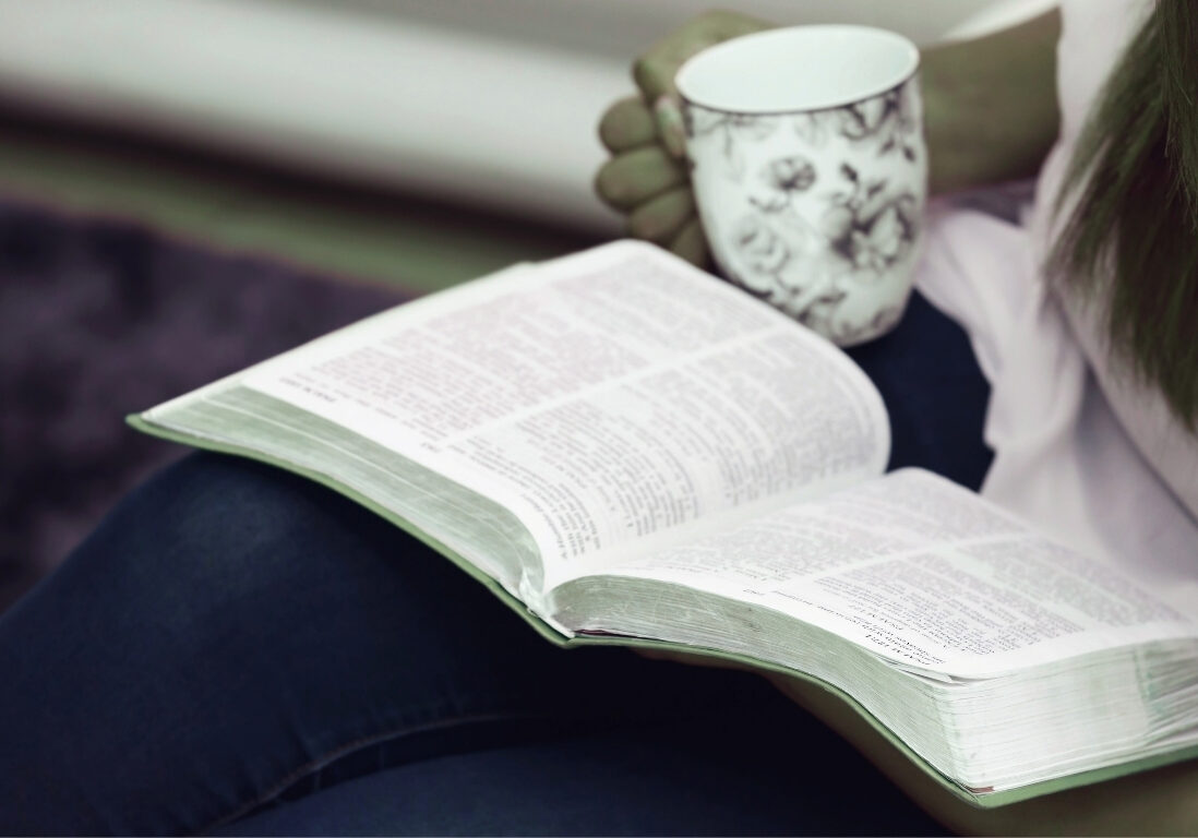Bible and tea